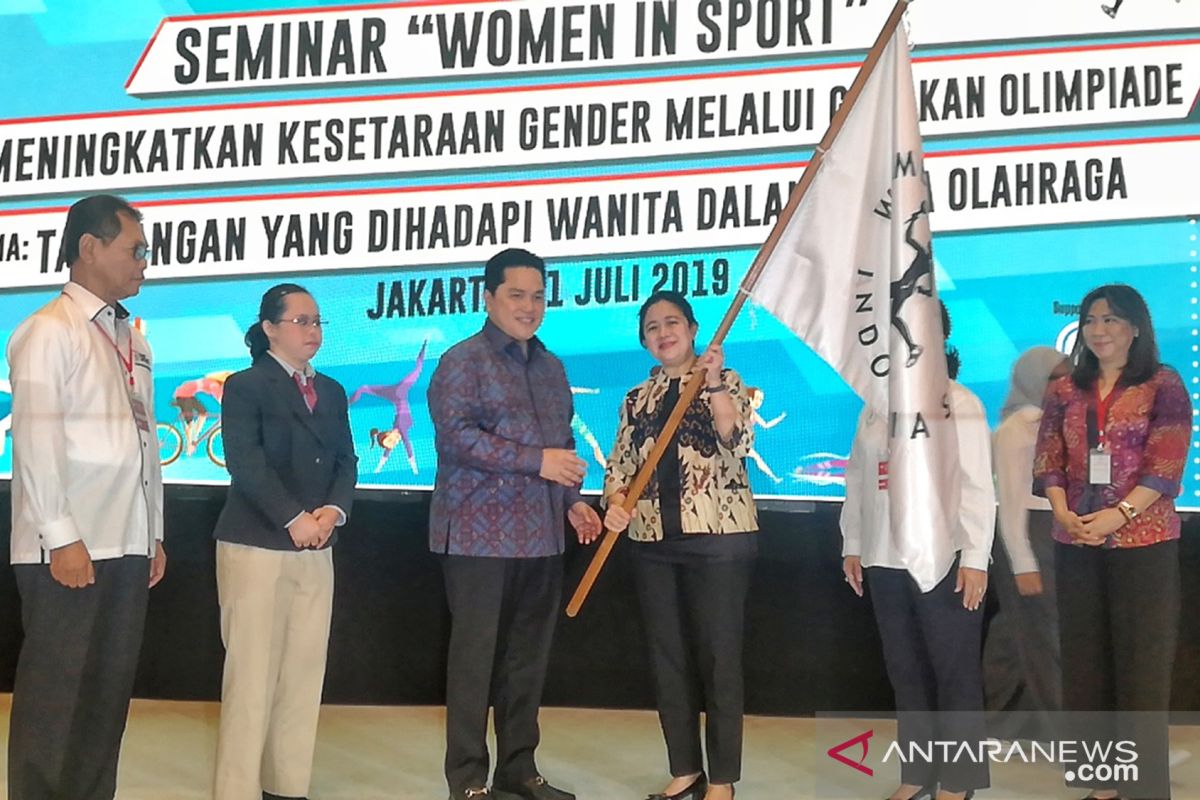 Erick Thohir resmikan Women Sport Foundation Indonesia