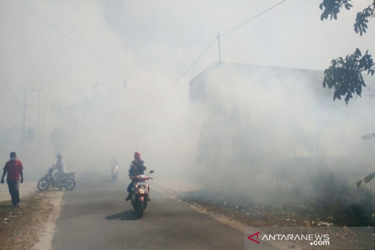 Dinas Perhubungan Kotim imbau warga tidak membakar lahan