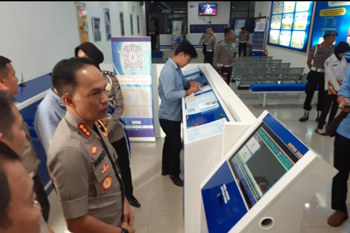 Polresta Bandarlampung luncurkan sistem "FIFO" pelayanan SIM