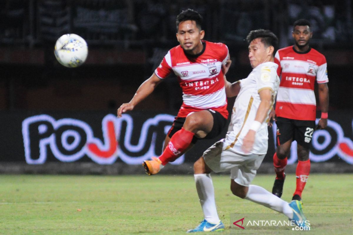 PSS Sleman berhasil kalahkan Madura United FC