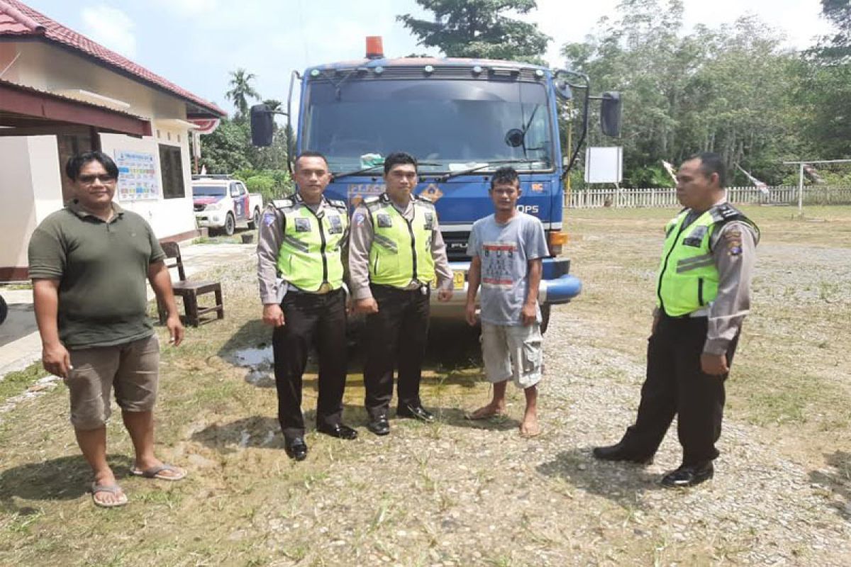 Polisi tangkap sopir tangki tabrak warga Hajak