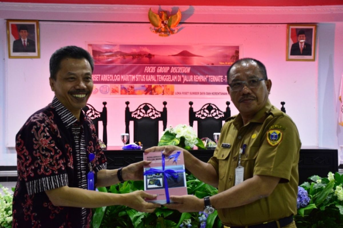 Pemkot Tidore gelar diskusi riset arkeologi maritim jalur rempah