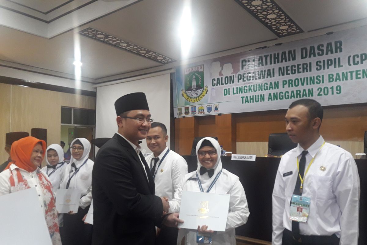 Wagub Banten melepas 240 CPNS selesai Diklatsar