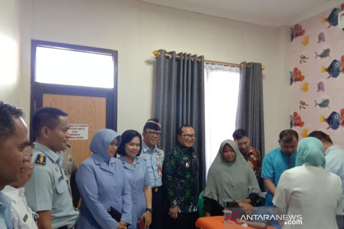 Lanud Supadio gelar bakti sosial kesehatan dalam rangka HUT TNI AU