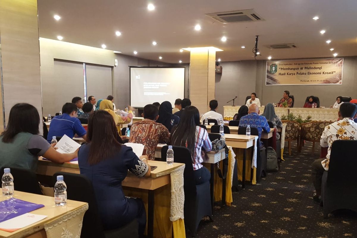 Dinas Pemuda dan Olahraga Kalbar dorong pembuatan HAKI