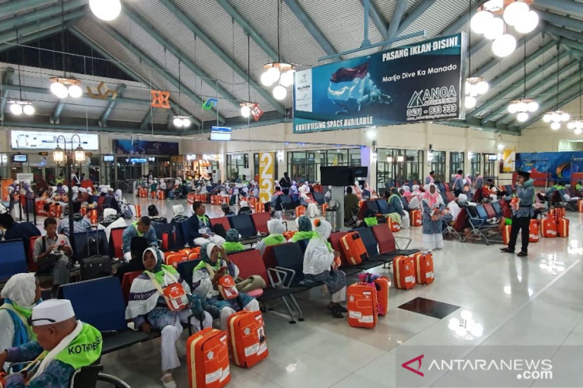 Jamaah haji dari Bandara Sam Ratulangi naik 22,91 persen