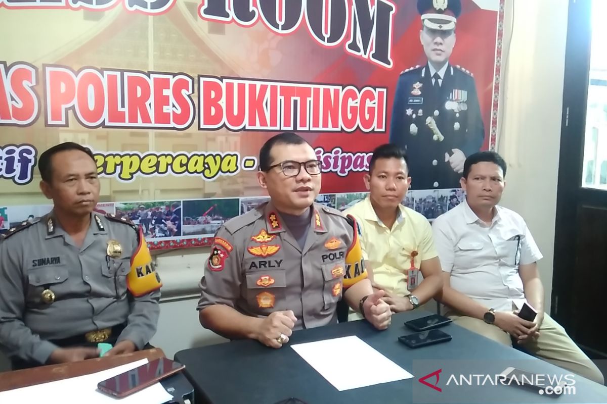 Polisi Bukittinggi tangkap begal