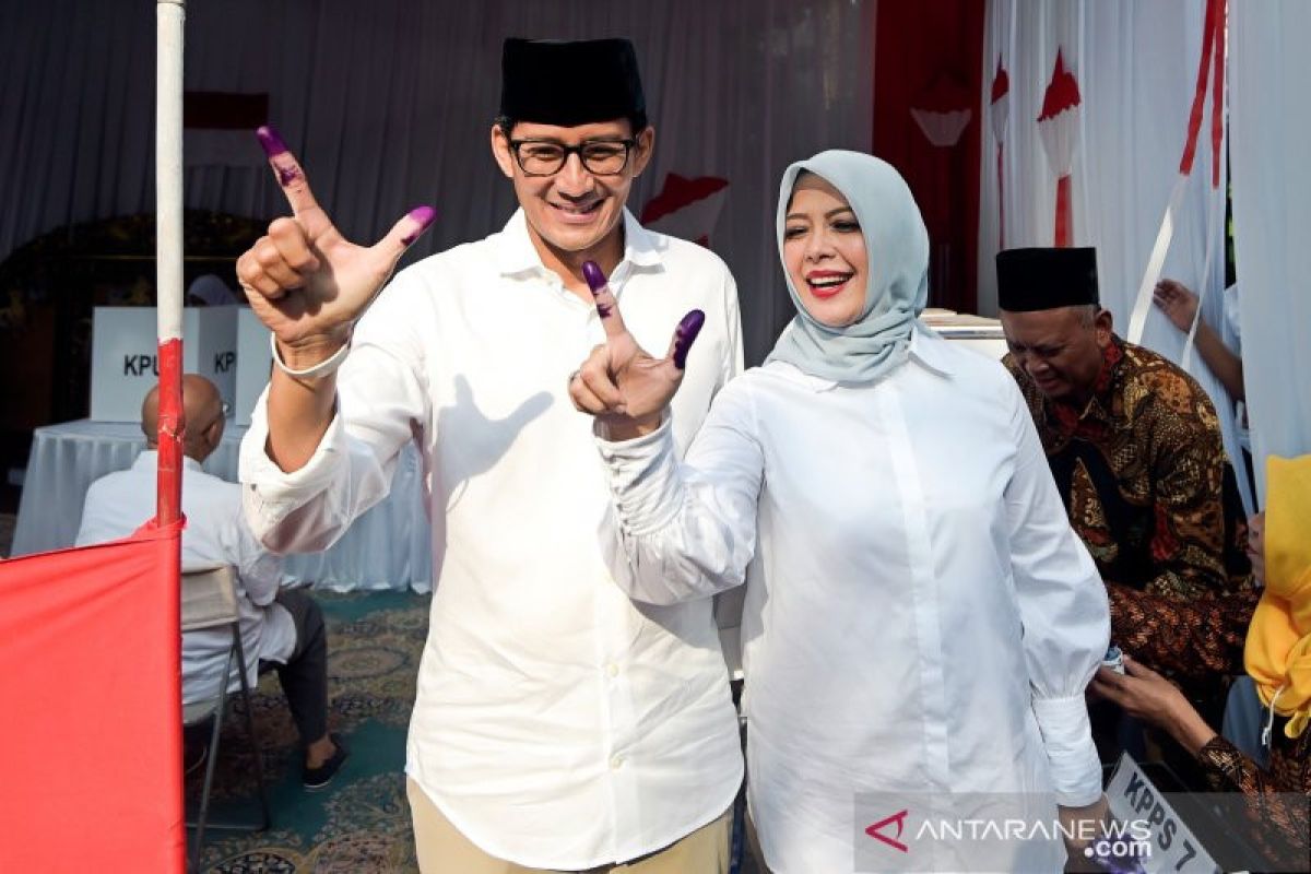 Istri Sandiaga Uno masuk bursa pada Pilkada Tangsel