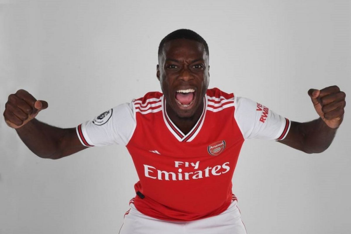 Arsenal buat rekor transfer klub saat datangkan Nicolas Pepe