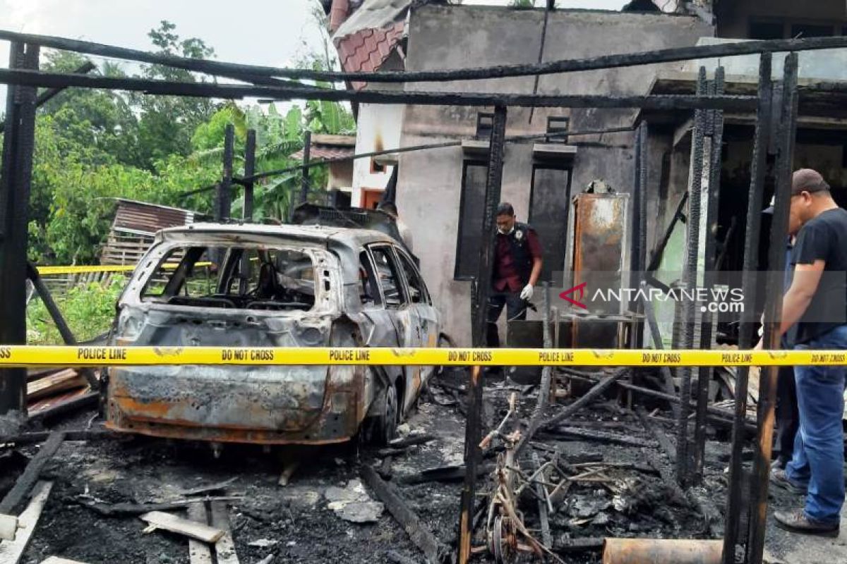 Polda Sumut selidiki kebakaran rumah wartawan di  Aceh Tenggara