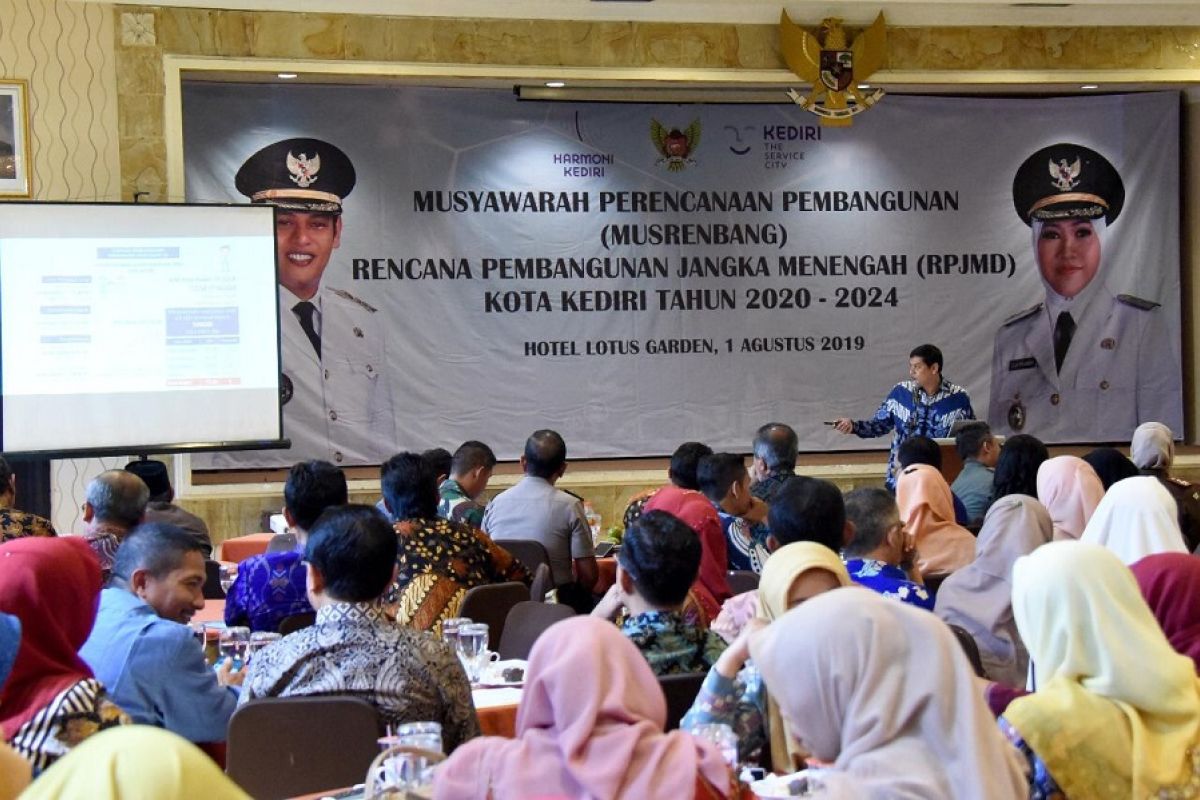 Kota Kediri gelar musrenang rancangan RPJMD