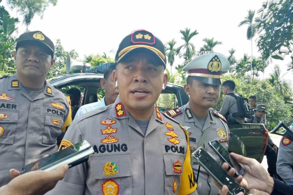 Polres Mimika tarik sementara personel di tiga Polsek rawan teror KKB