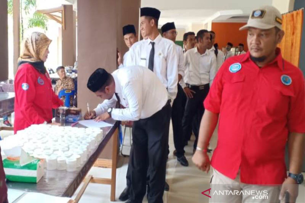 Pemda Aceh Jaya tes urine 151 CPNS Aceh Jaya