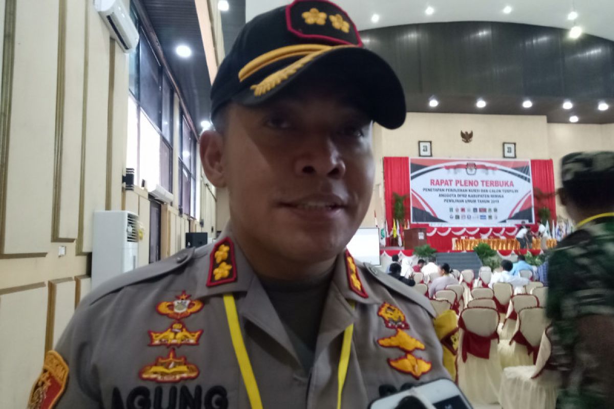 384 Personel Polri-TNI amankan pleno KPU Mimika