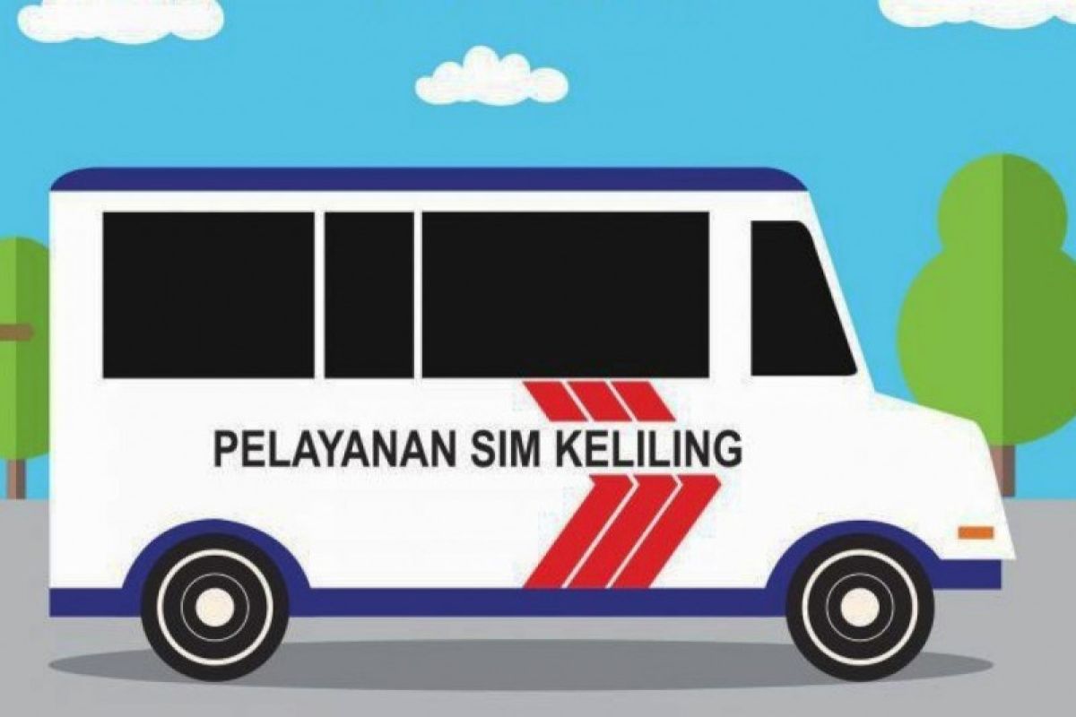 Enam lokasi layanan SIM Keliling di Jakarta hari ini