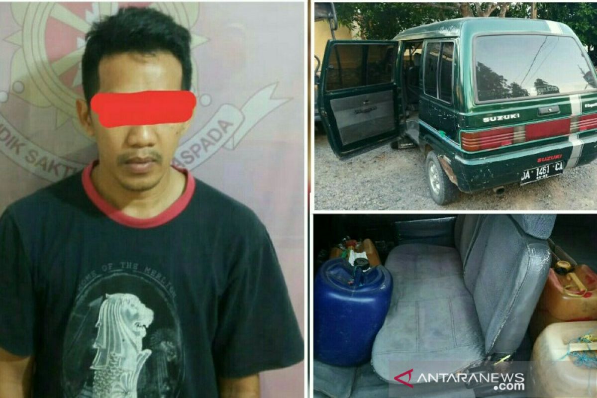 Polsek Amuntai Utara tangkap pelangsir BBM