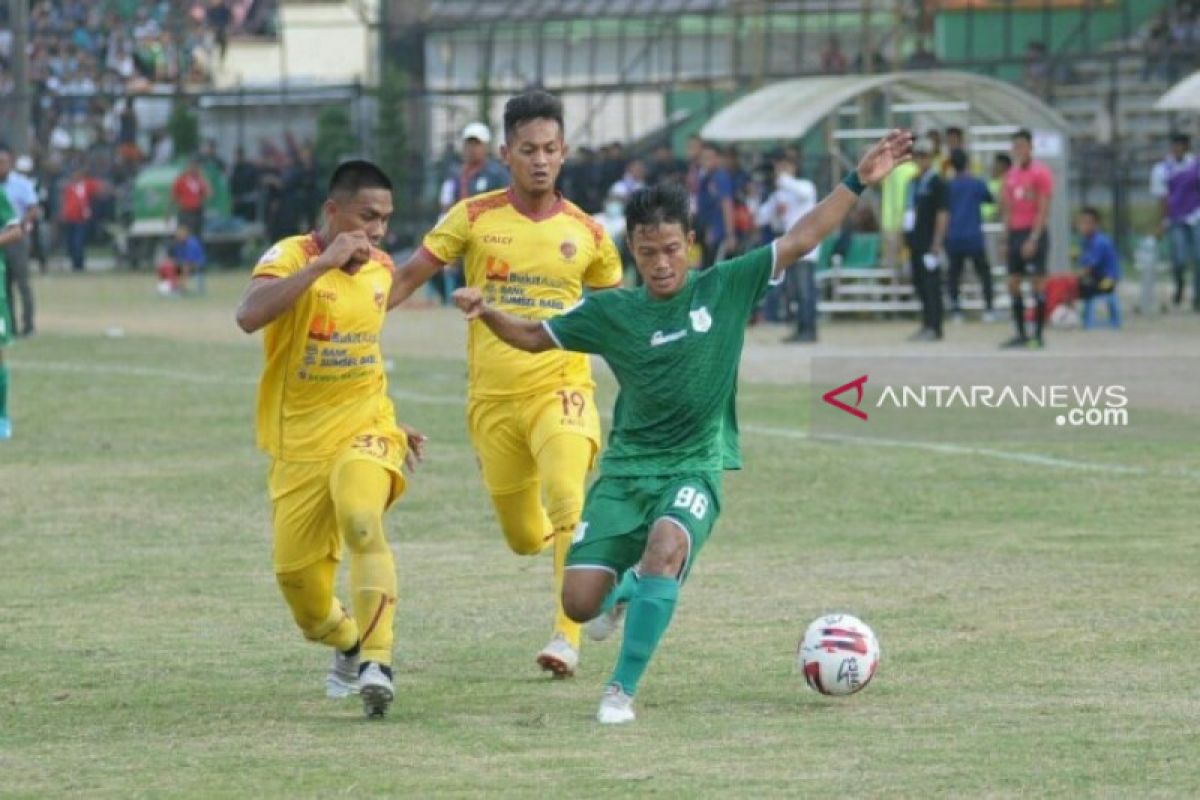 PSMS ditahan imbang tamunya Sriwijaya FC 1-1