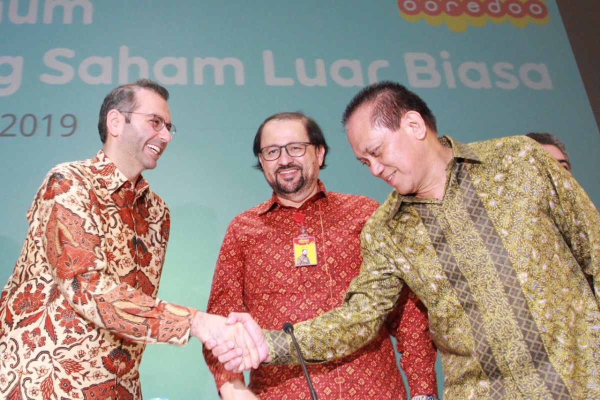 Jajaran direksi dan komisaris baru Indosat Ooredoo