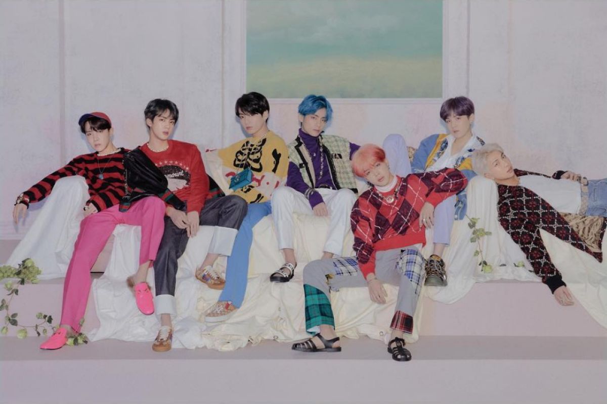 BTS nomor satu di Billboard lewat konser Love Yourself: Speak Yourself