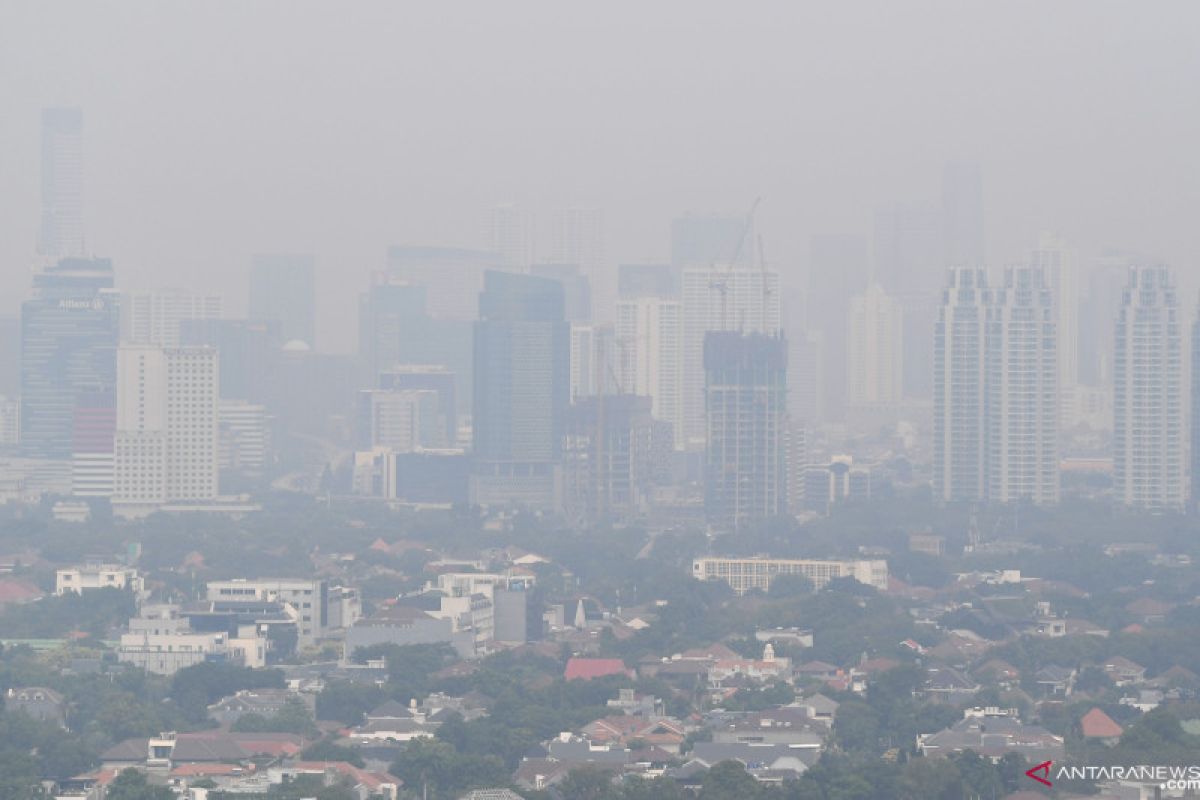 Kualitas udara di Kawasan Mangga Dua Selatan paling buruk di Jakarta