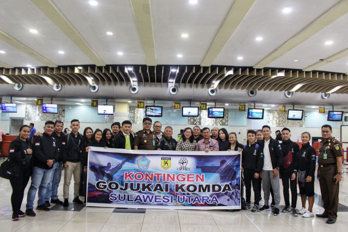 Sulawesi utara kirimkan tim ikuti Kejurnas Gojukai