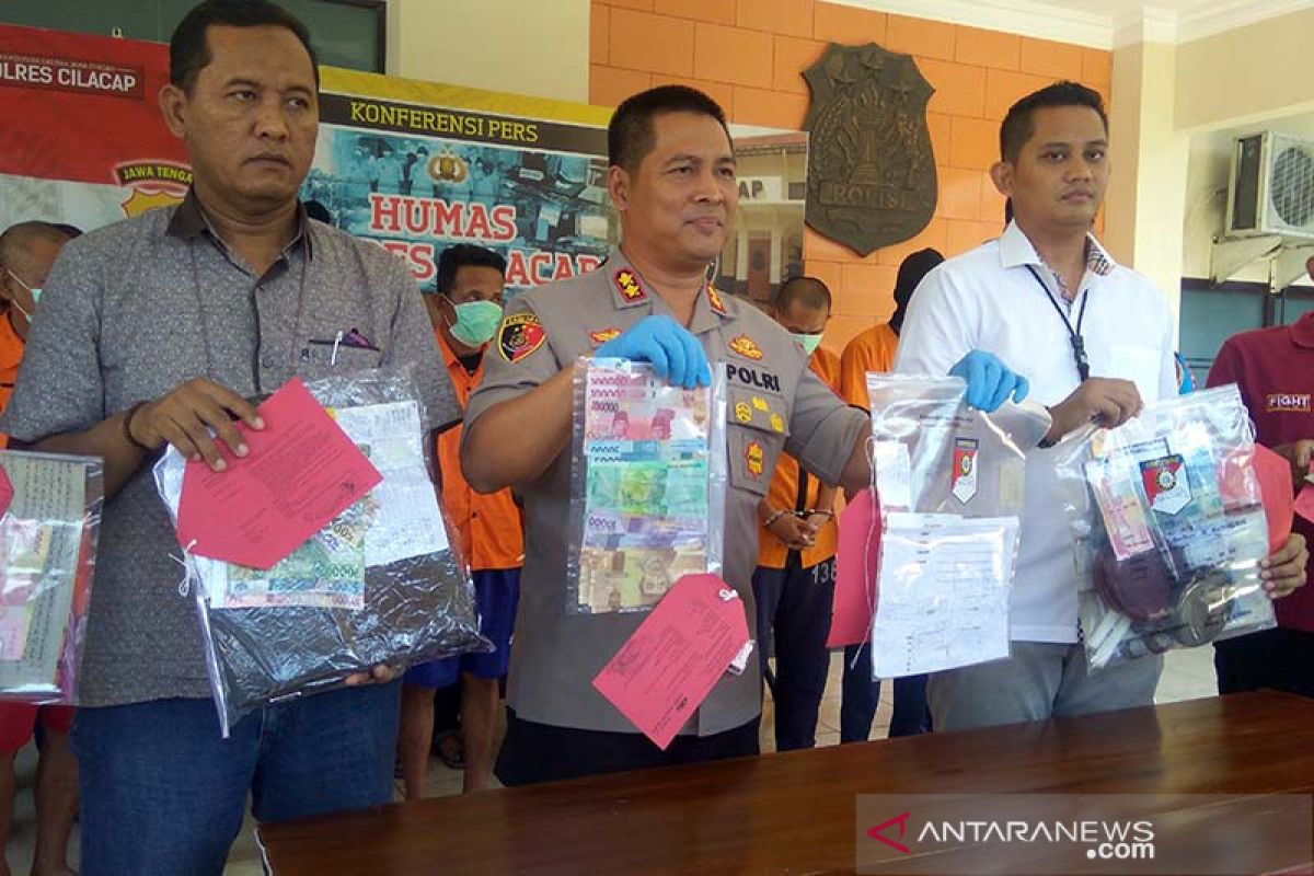 Terlibat judi, 14 orang di Cilacap terancam hukuman lima tahun (VIDEO)