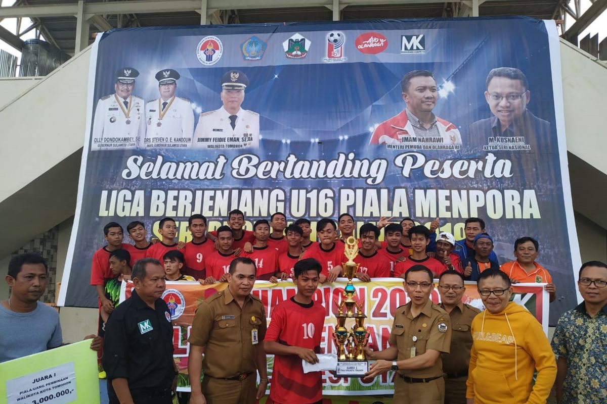 Korprov Sulawesi Utara optimistis Liga U-16 cetak pemain muda berbakat