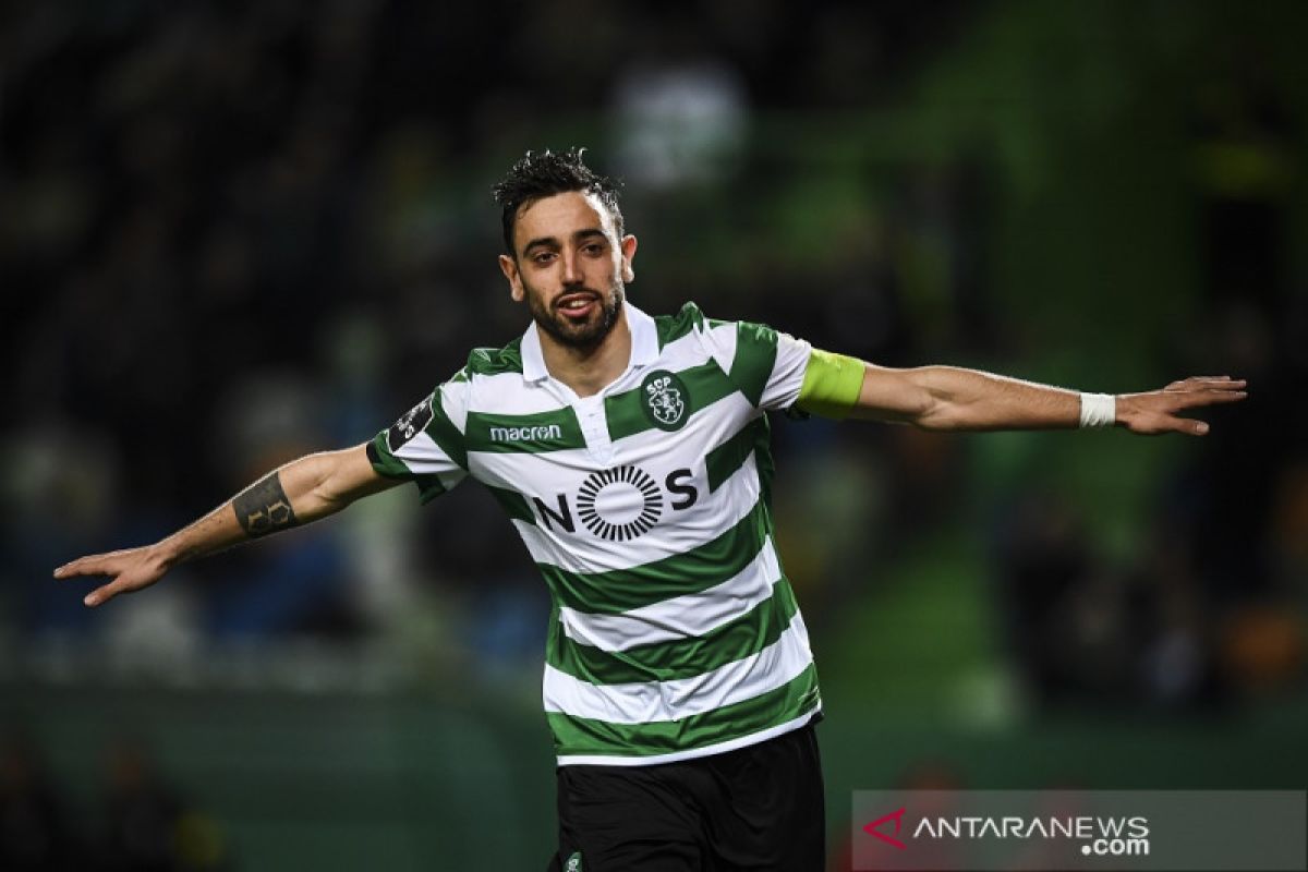 Tottenham siap bersaing dengan MU dapatkan Bruno Fernandes