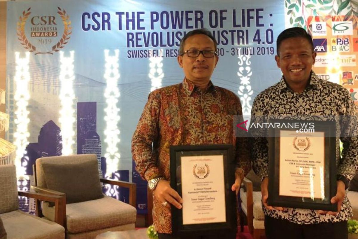 PT Mifa Bersaudara raih manager terbaik CSR Indonesia Awards 2019