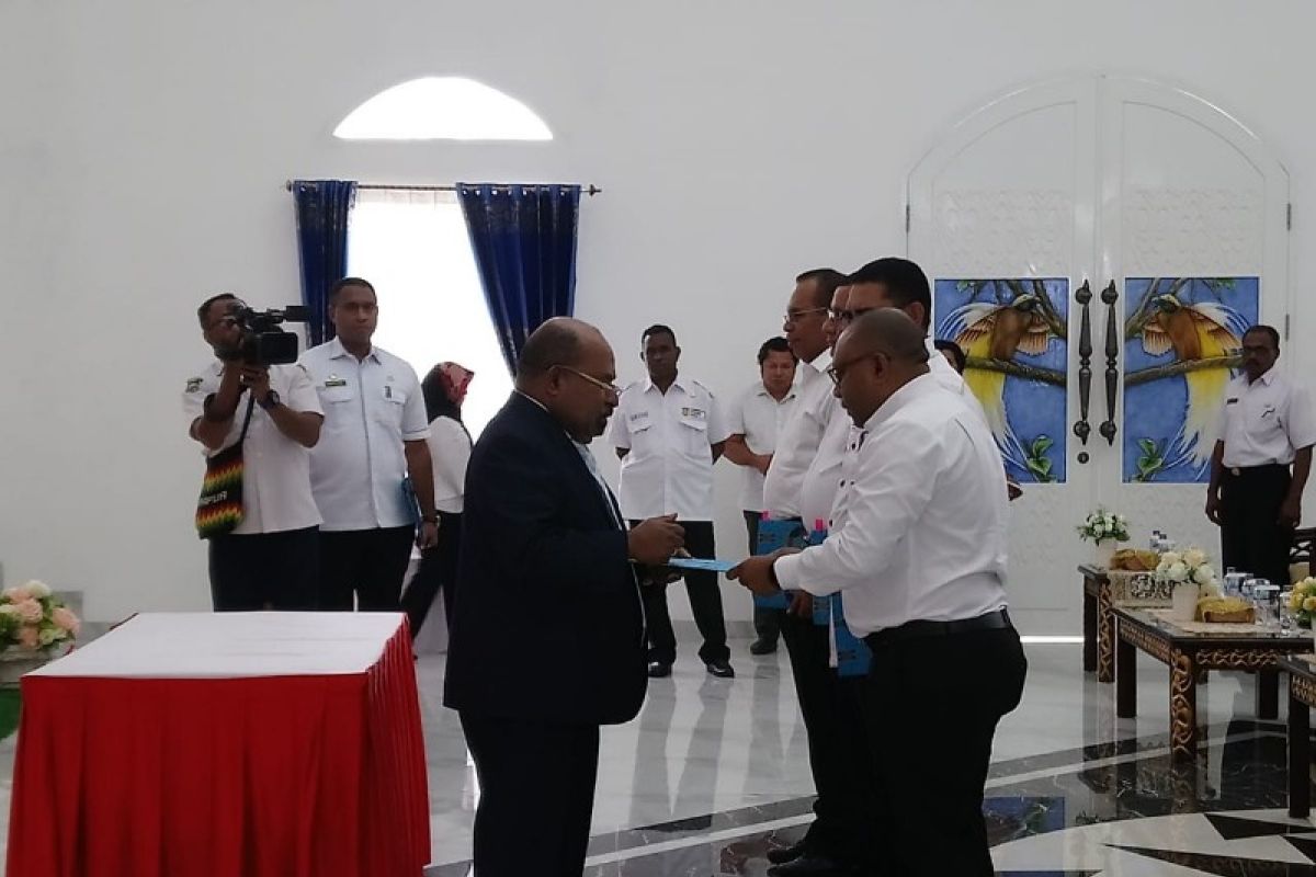 Gubernur Papua segera lantik pimpinan OPD baru