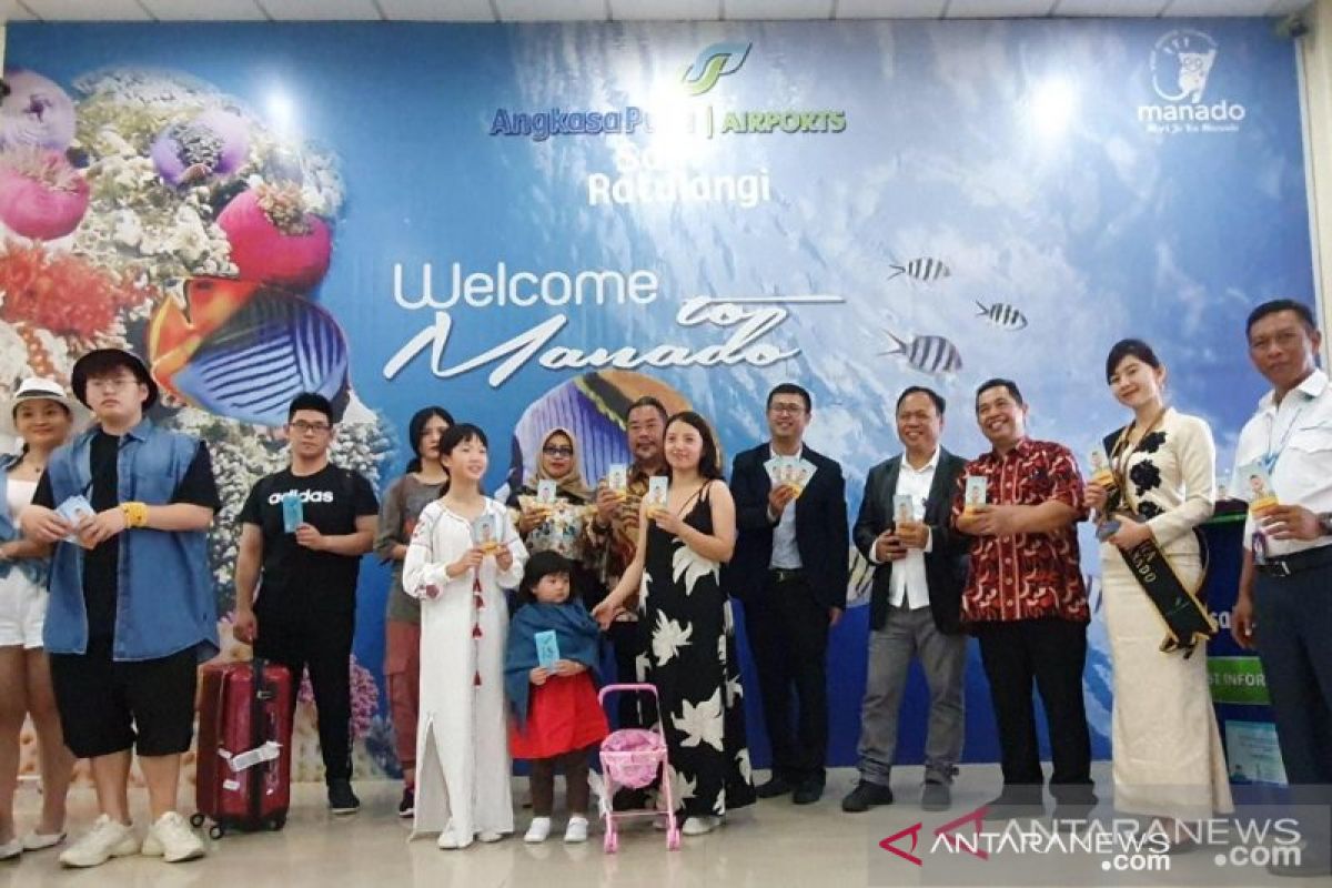 Wisman  ke Sulawesi Utara didominasi China