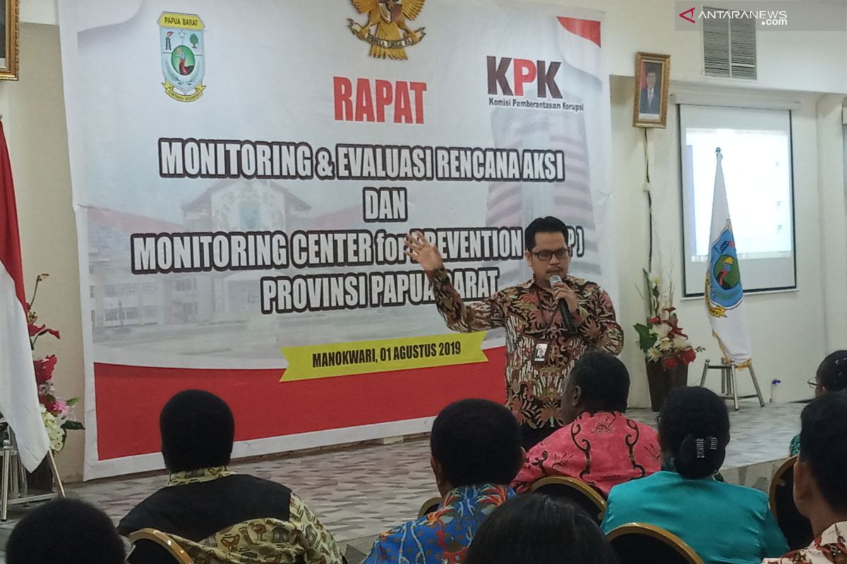 KPK tertibkan aset kendaraan dinas Pemprov Papua Barat