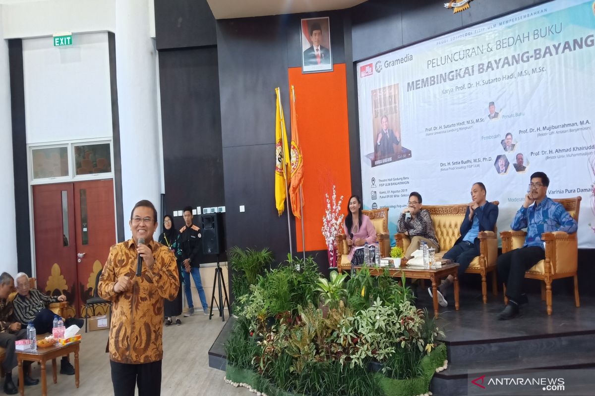 Prof Sutarto tularkan inspirasi lewat buku 