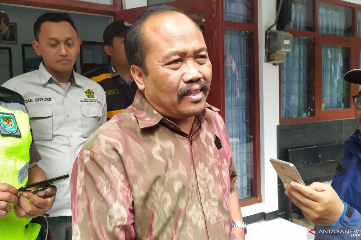 Gunung Tangkuban Parahu belum berpotensi menyemburkan awan panas