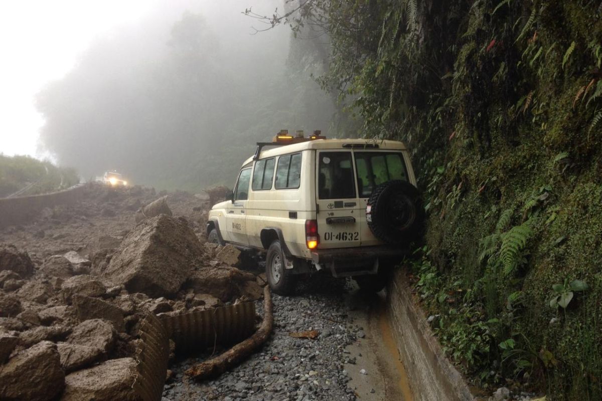 Landslide traps Freeport's operational have been cleared