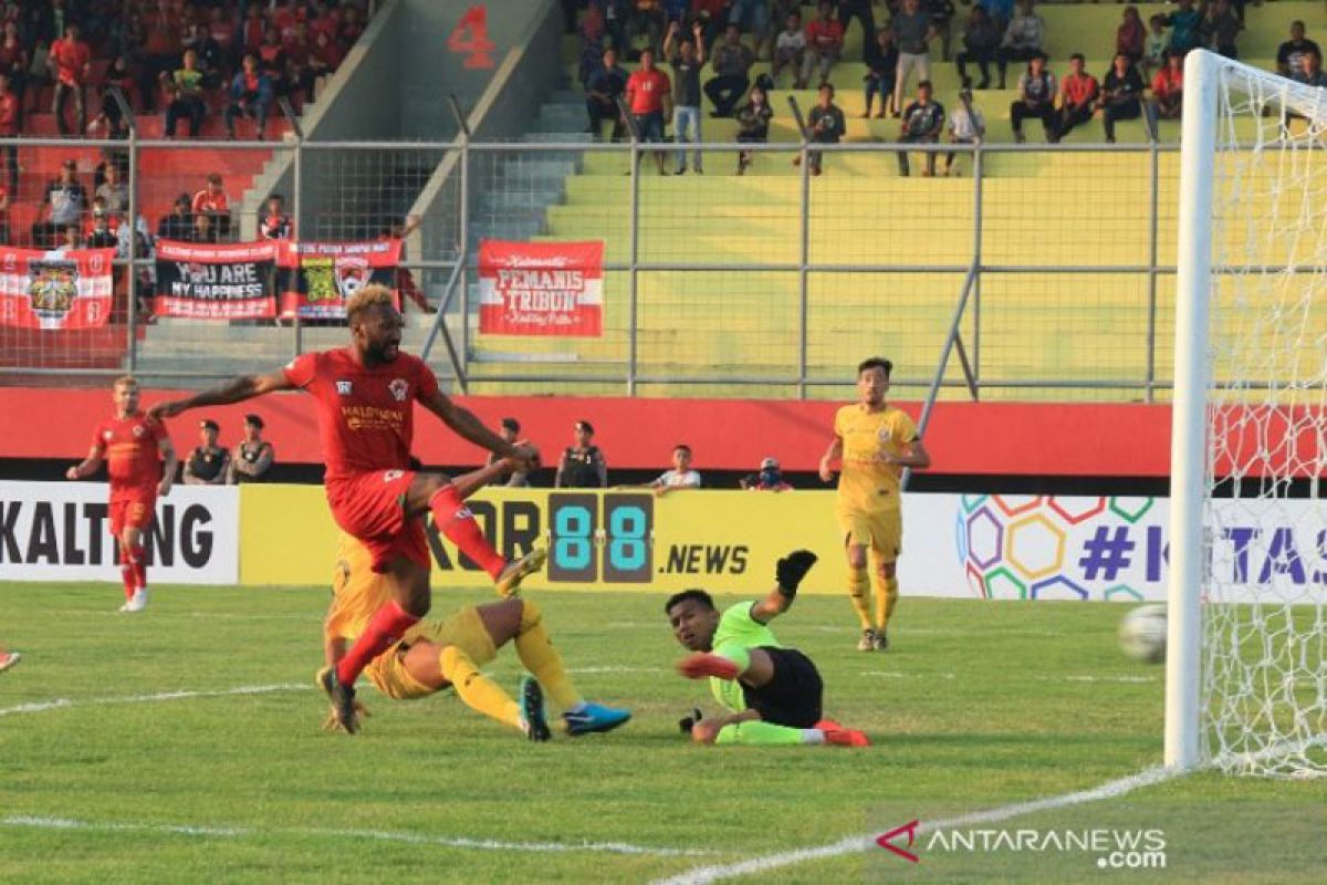 Semen Padang kalah di kandang Kalteng Putra