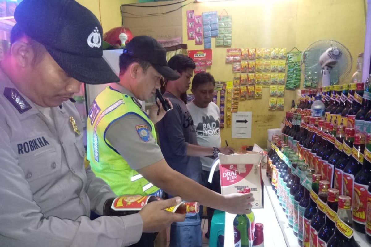 Polres Cilegon  laksanakan K2YD, razia minuman keras