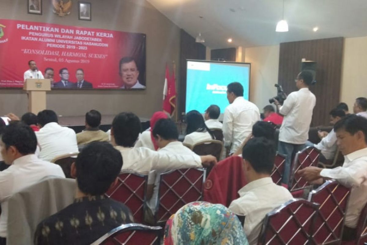 Wagub ajak IKA Unhas Jabodetabek  bermitra laksanakan program Sulsel