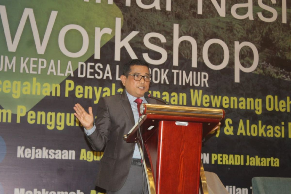 Asmuni School dan Peradi gelar seminar Cegah Penyalahgunaan Dana Desa