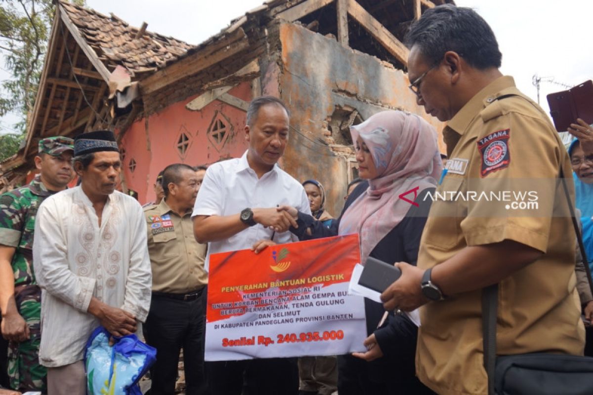 Mensos sarankan warga bangun rumah tahan gempa