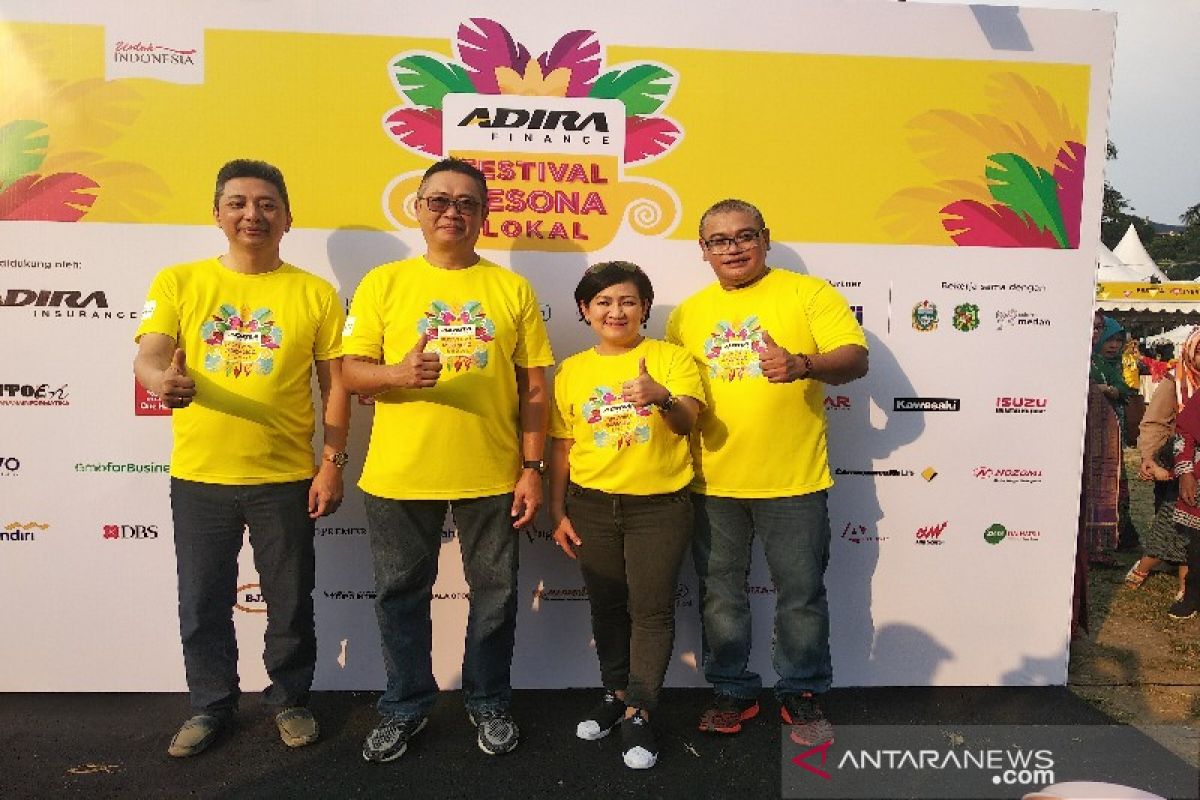 Ribuan  warga tonton Festival Pesona Lokal Adira di Medan