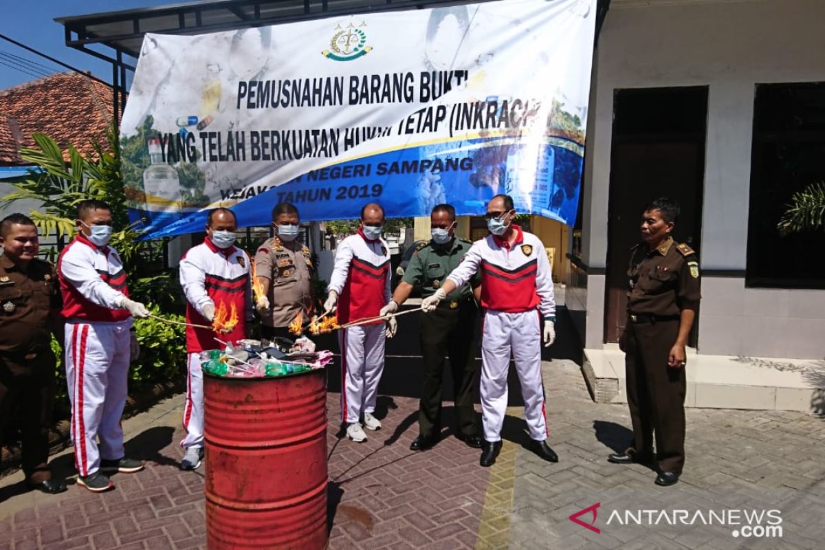 Kejari Sampang tangani 43 perkara narkoba