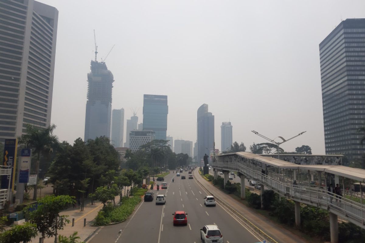 Kualitas udara Jakarta posisi ke empat terburuk di dunia