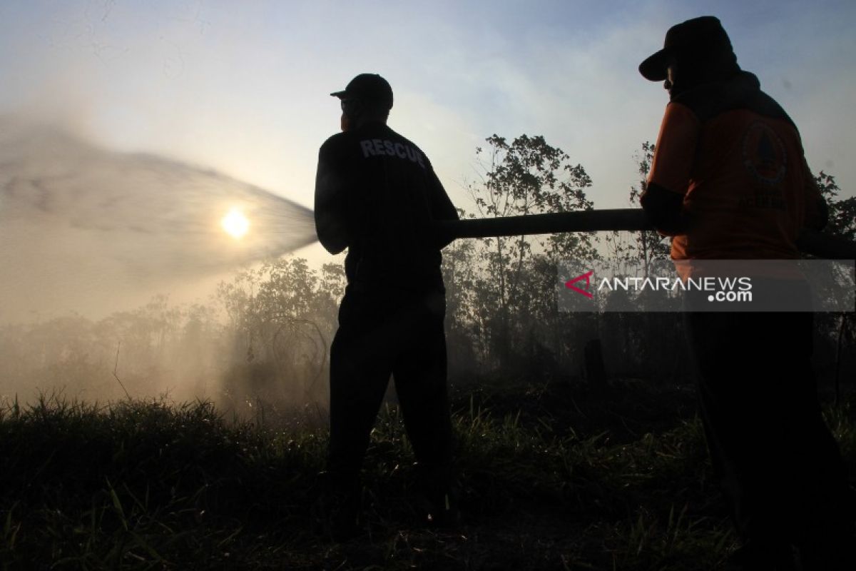 Karhutla di Aceh Barat makin meluas capai 50 Ha dan sulit dipadamkan