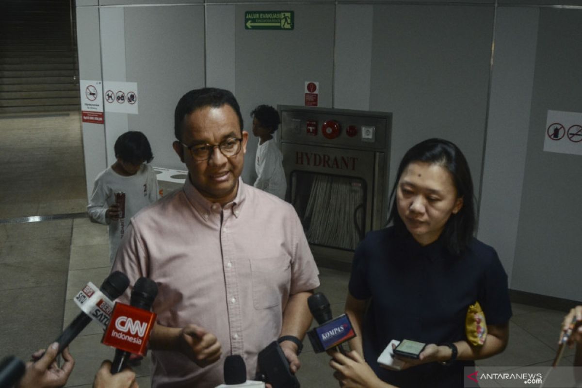 Anies mengimbau kepada warga yang masih terdampak mati lampu