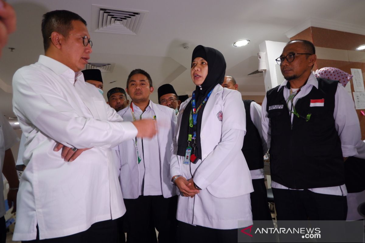 Pesan Amirul Hajj pada petugas kesehatan jelang wukuf