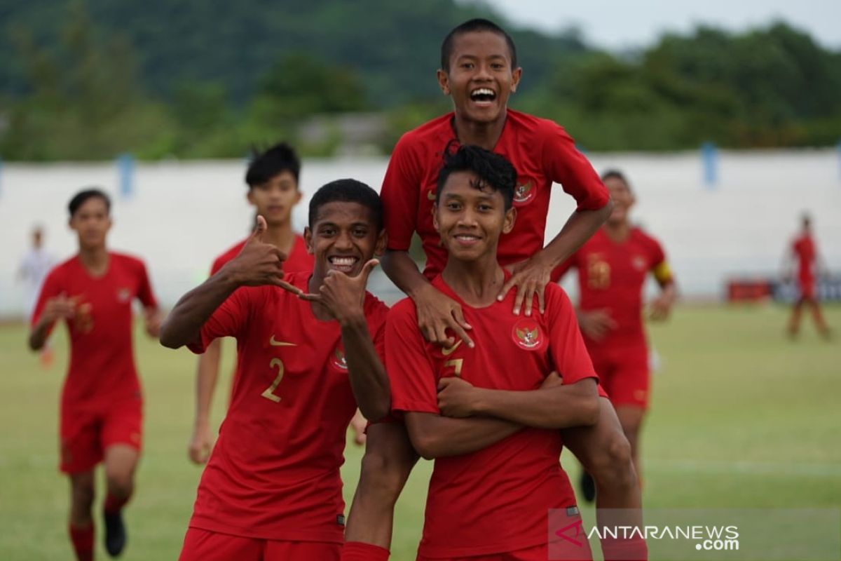 Indonesia ke semifinal Piala AFF U-15 2019