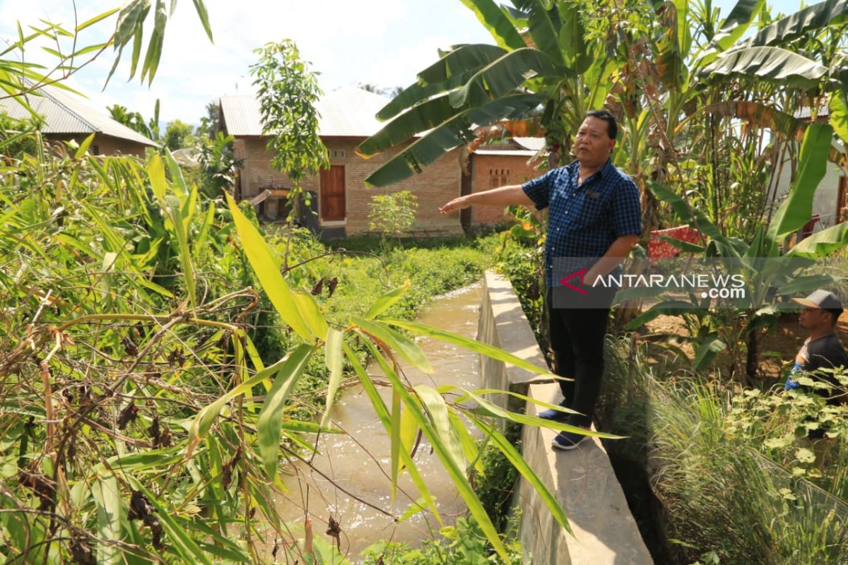 Bupati Madina tinjau Sungai Aek Sipolu-Polu