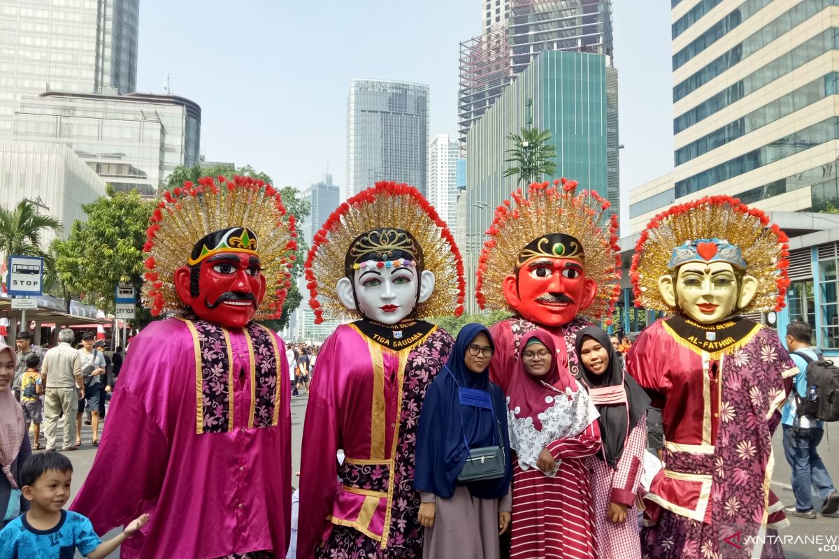 Tingkat kualitas udara di area CFD Jakarta sempat membaik