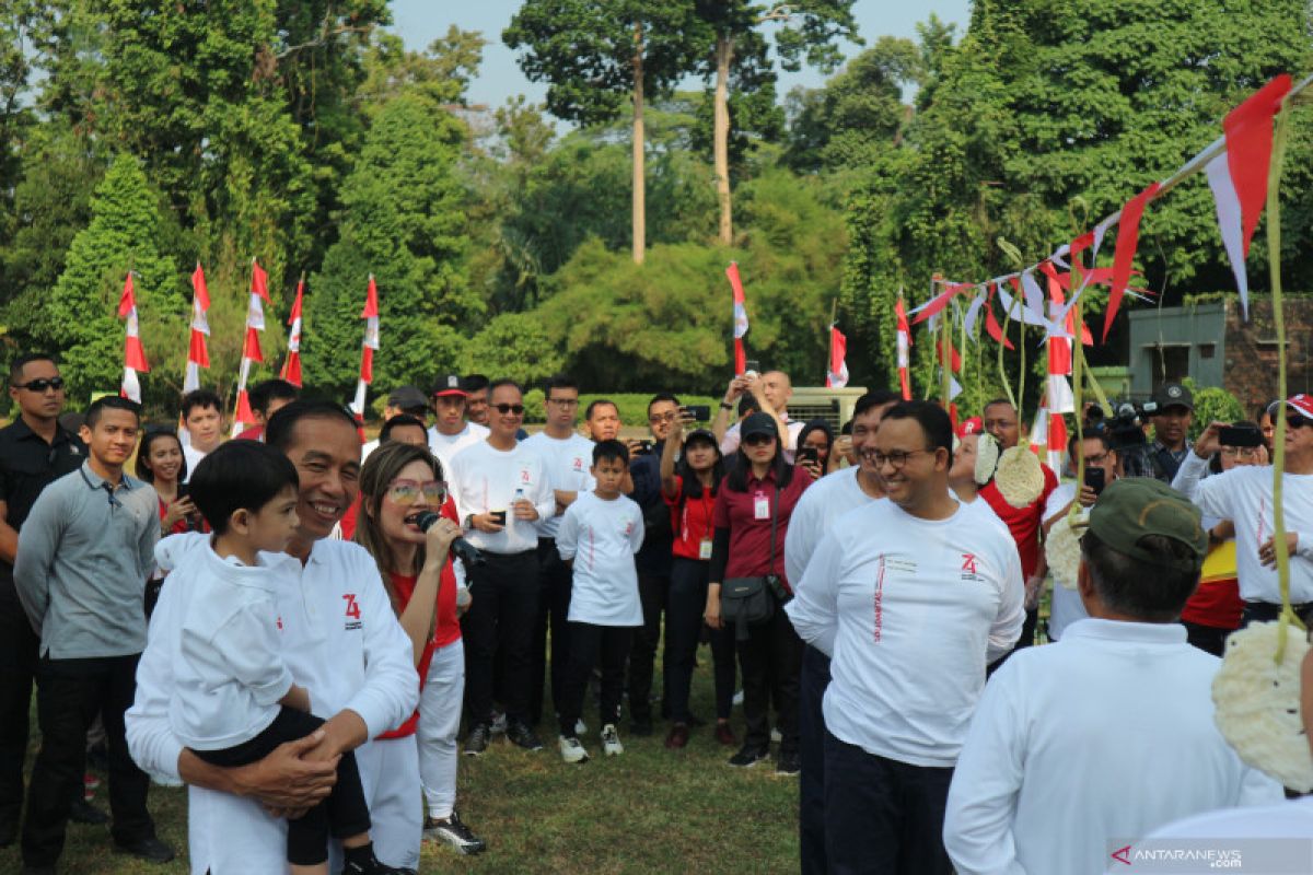 Presiden Jokowi jelaskan bukan "sewu kutho, tapi 514 kutho"